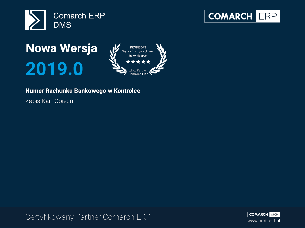 Nowa wersja Comarch ERP DMS 2019.0 obieg dokumentów