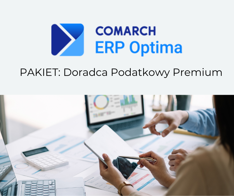 Pakiet promocyjny dla Biura Rachunkowego Comarch ERP Optima BR Doradca Podatkowy Premium