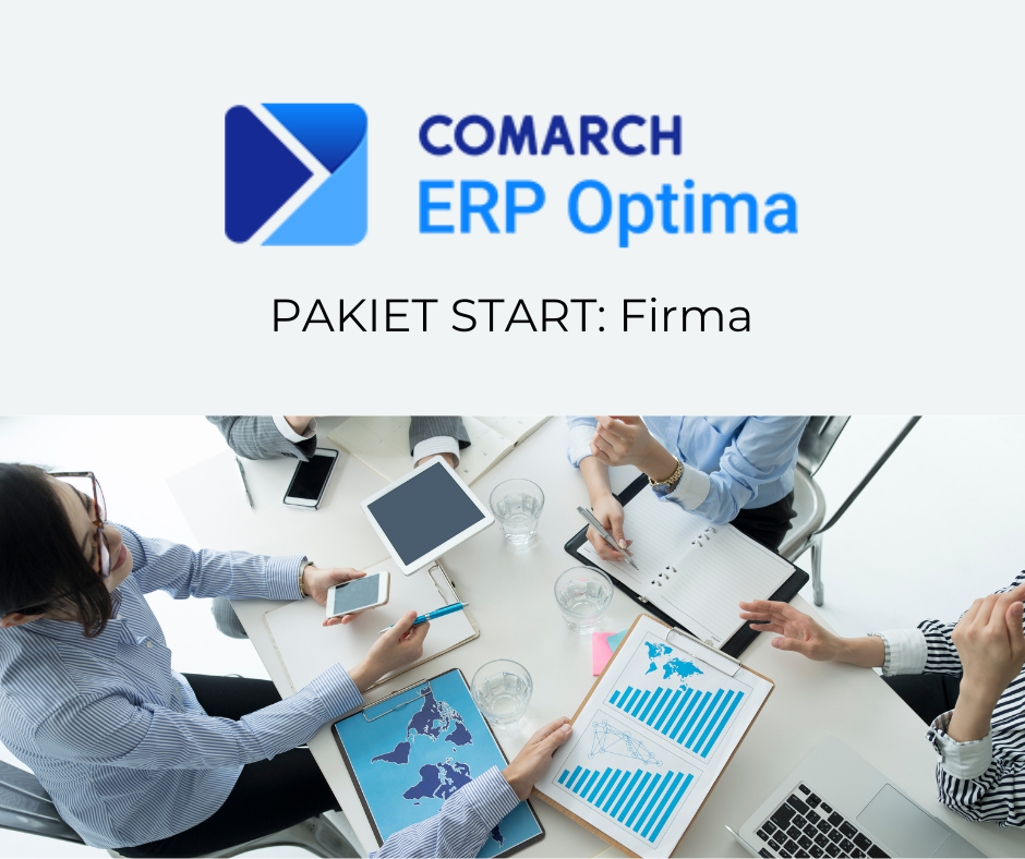 Pakiet promocyjny Comarch ERP Optima START Mała Firma