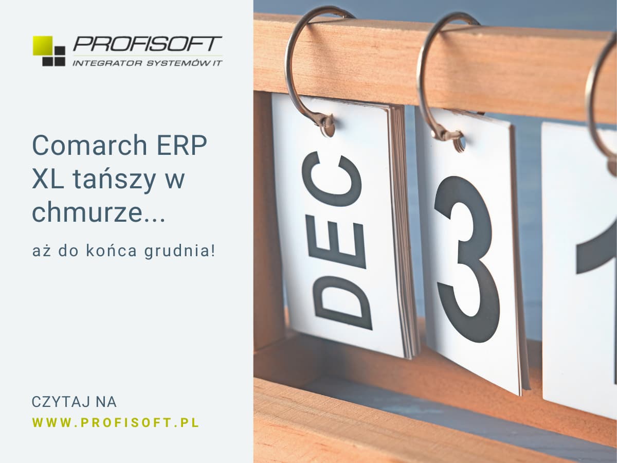 Zapytaj eksperta o promocję Comarch ERP XL w chmurze